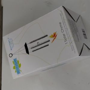 The Joy of Gardening Butterfly Solar Chime with Chasing Lights